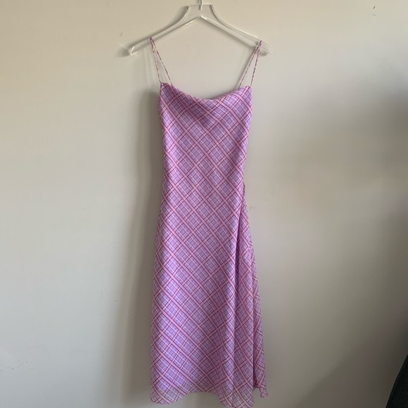 ❌SOLD❌Finders Keepers Nostalgia Dress Lilac Check - Picture 13 of 16